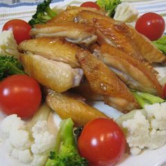 A picture of 15 Minute Roast Chicken Wings.