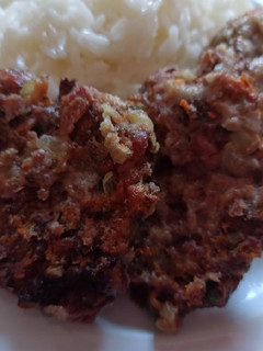 Una foto de Hamburguesas de carne y verdura