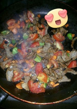 صورة لوصفة شاورما لحمه بيتي