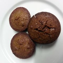 A picture of Peacan pie mini muffins.