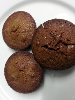 A picture of Peacan pie mini muffins.