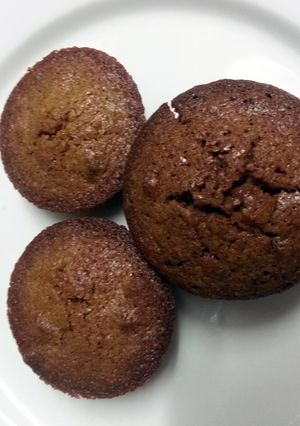 A picture of Peacan pie mini muffins.