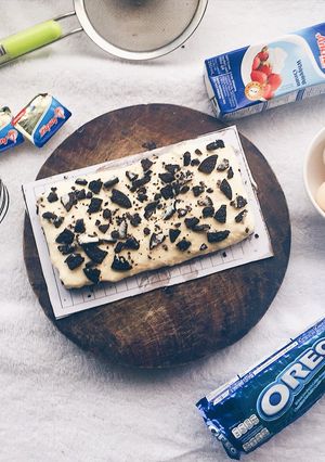 Hình của món Oreo cream chesse cake.