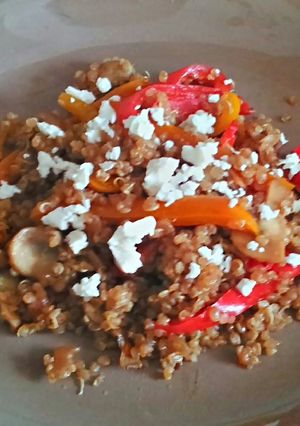 A picture of Steak and Quinoa Stirfry.
