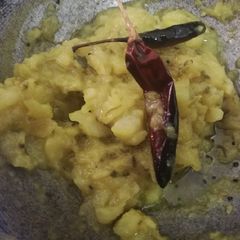 Aloo ki sabzi for dosa A picture of Aloo ki sabzi for dosa.