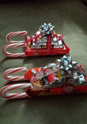 A picture of Christmas sled.
