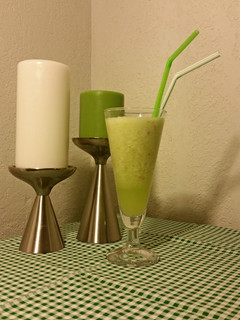 A picture of Aloe Vera Honeydew Smoothie.