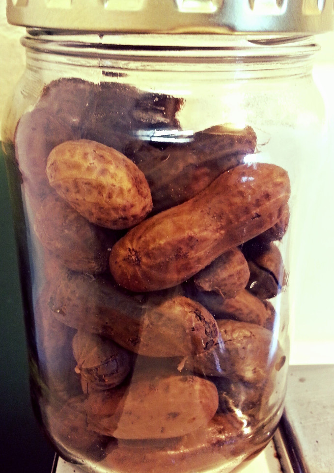 A picture of Addictive Cajun Boiled Peanuts.