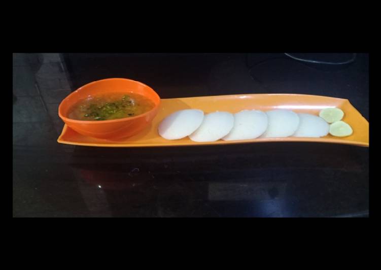 Steps to Prepare Award-winning Idli sambhar