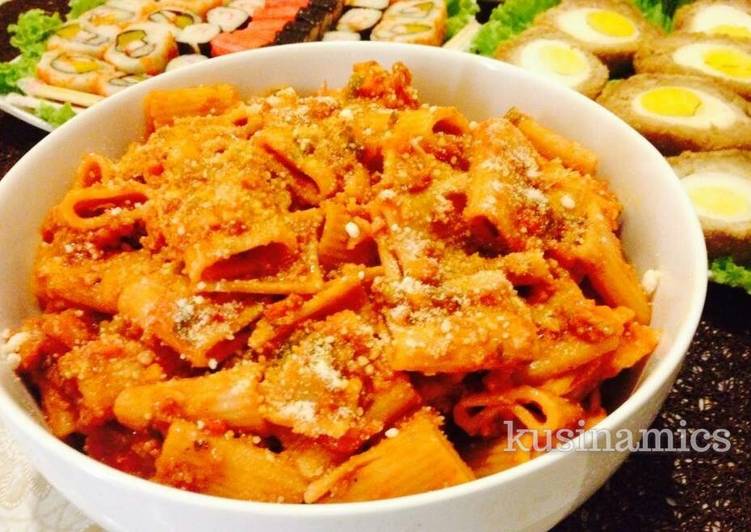 Recipe of Speedy Pasta Rigatoni