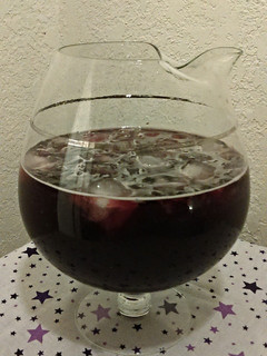A picture of Hibiscus-Ginger Beer.