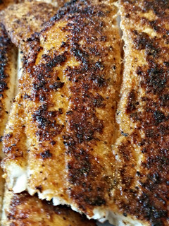 A picture of Blackened Catfish.