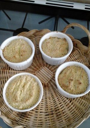 A picture of Gooseberry Crumble.