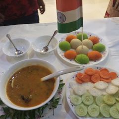 A picture of Sambar Idli, South Indian dish.