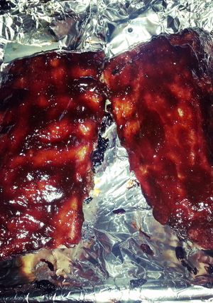 A picture of Amber's BBQ Baby Back Ribs.
