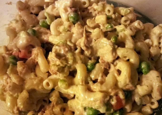 Steps to Make Speedy Sheree&#39;s Tuna and Macaroni Salad
