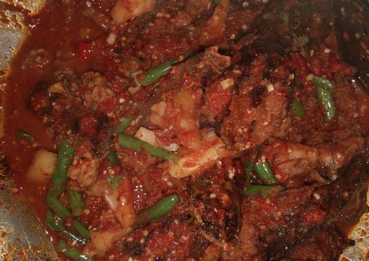 Ikan lele sambel nanas