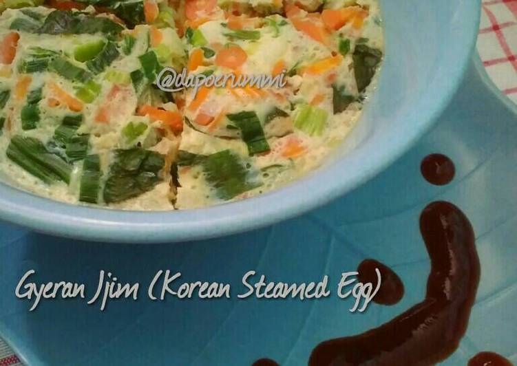 Resep Gyeran Jjim (Korean Steamed Egg), Menggugah Selera