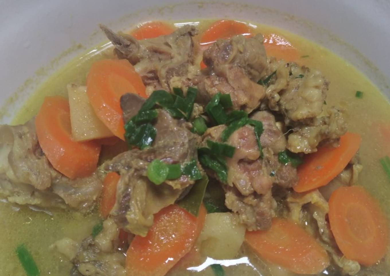 Soto daging kambing