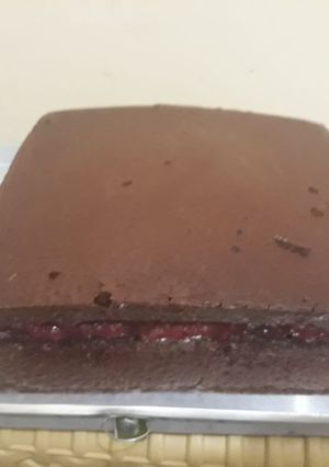 Foto resep Cake coklat lapis selai