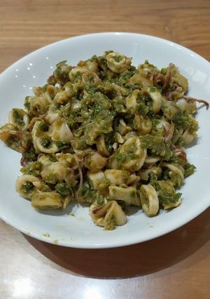 Foto resep Cumi cabe ijo