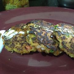 A picture of Semolina tikki.