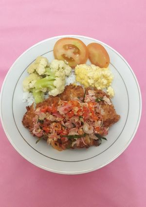 Foto resep Chicken Katsu Sambal Matah