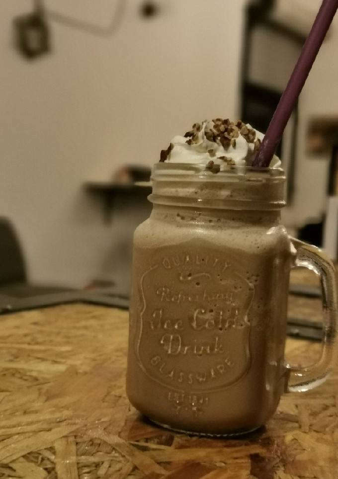 Una foto de Frappé de Nutella
