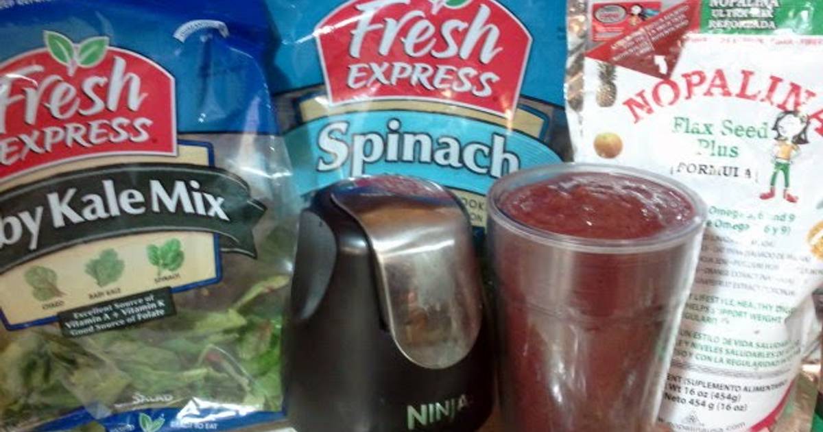 Veggie and Berry Smoothie