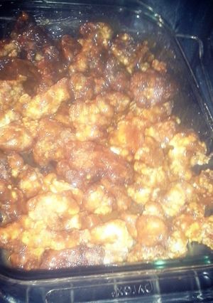 A picture of Honey bbq wings (boneless).