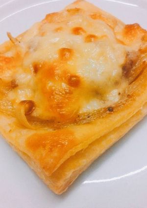 Hình của món Pizza ngàn lớp ❤.