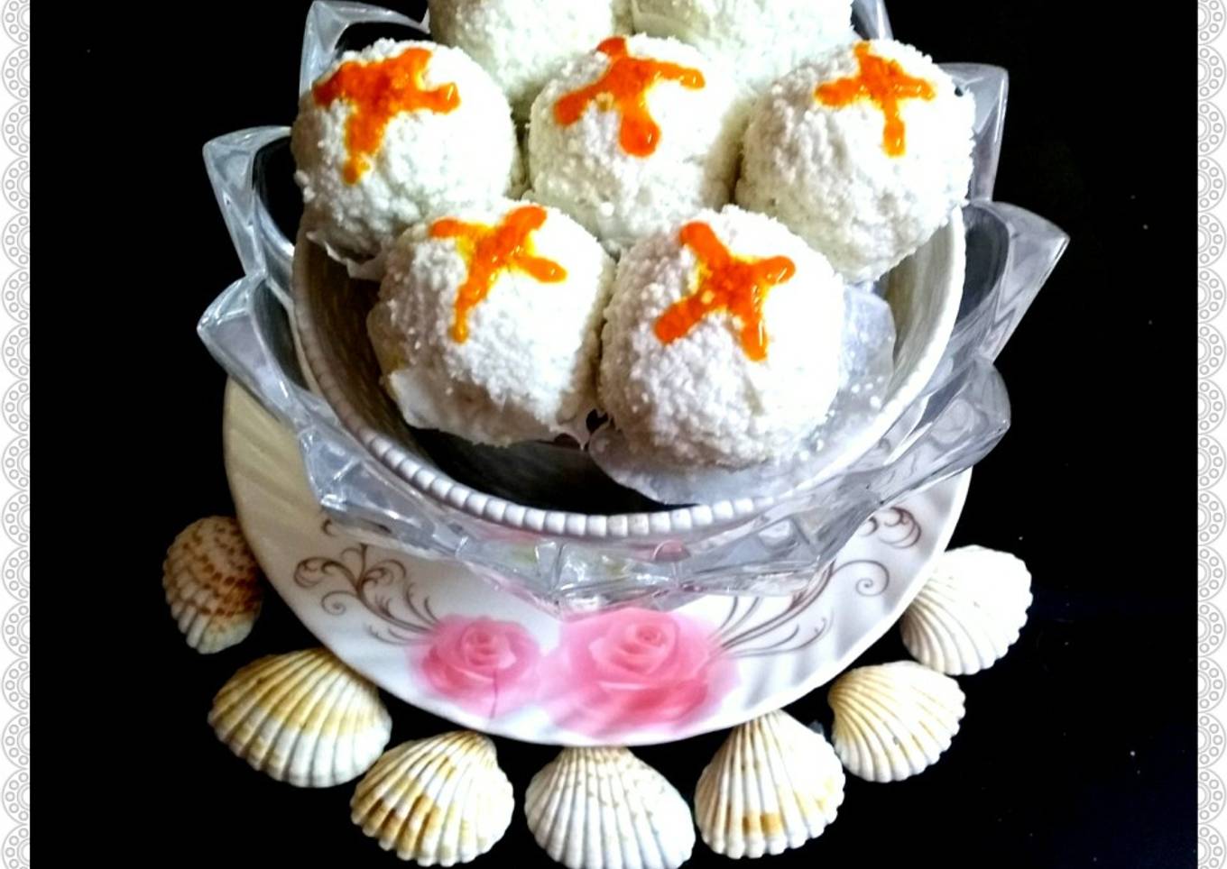 Mango flavor Coconut Sandesh