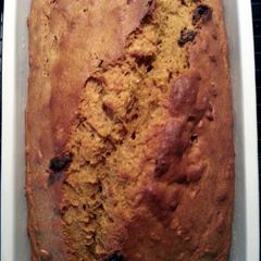 A picture of Super Moist n Hardy Banana-Pumpkin Bread.
