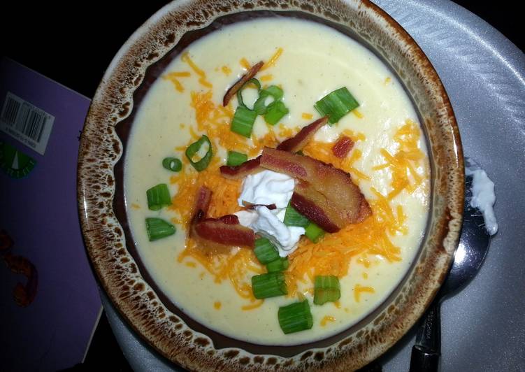 Recipe of Quick Loaded Baked Potato Soup