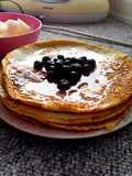 Simple healthy protein pancakes