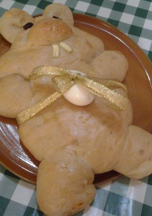 A picture of Pizza bunny.