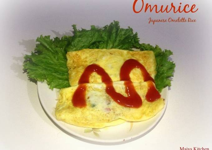 OMURICE オムライス (JAPANESE OMELETTE RICE)