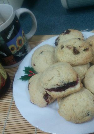 Foto resep Cranberry scone