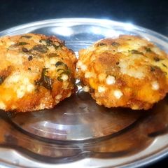 A picture of Sabudana Tikki.