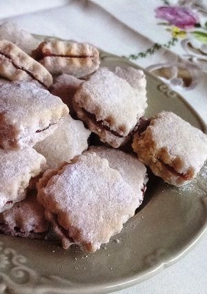 Kókusz kocka aprósütemény recept fotója