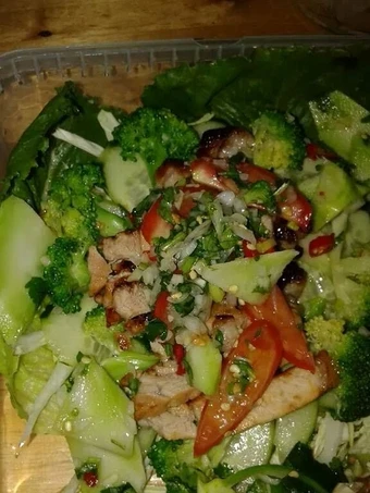 Easy Way Make Recipe 3?flavours bbq pork with broccoli stems that is Delicious, Tasty}