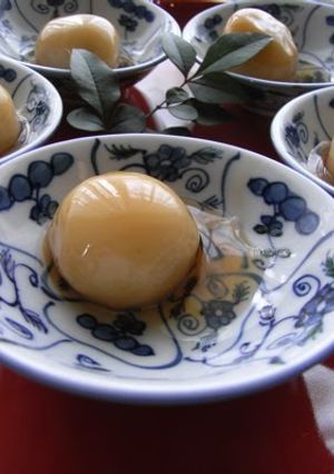 A picture of So Fluffy ~ Chewy White Shiratamako Dango.