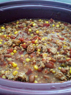 A picture of Taco soup.