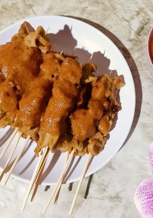 Foto resep Sate Nabati (Sate Telur)