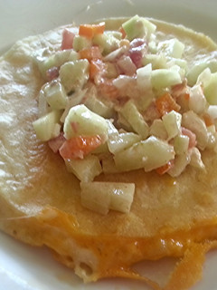 A picture of Cucumber Salsa.
