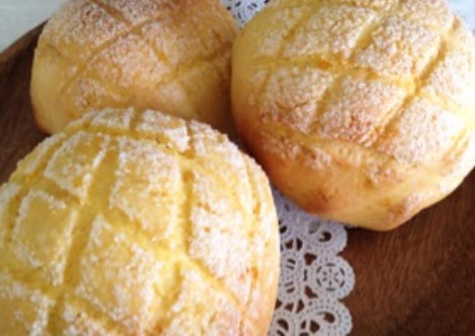 Butter-free Kabocha Melon Bread in a Bread Maker