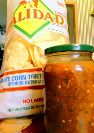 A picture of Serrano Chili Salsa.