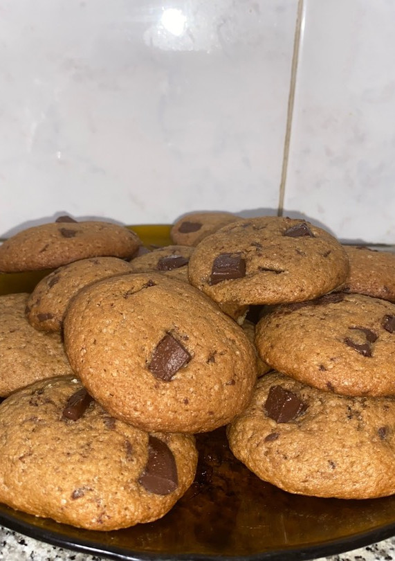 Una foto de Cookies con chispas