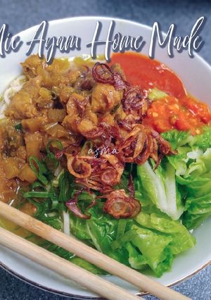 Foto resep Mie Ayam (Home Made) Jahe