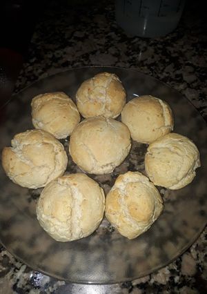 Una foto de Pancitos con harina de yuca